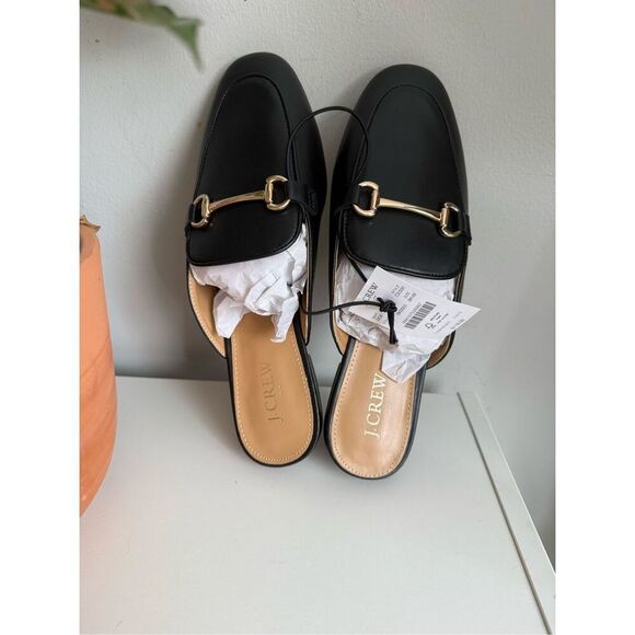 J.Crew slip-on loafer mules 39.5 - Picture 1 of 7